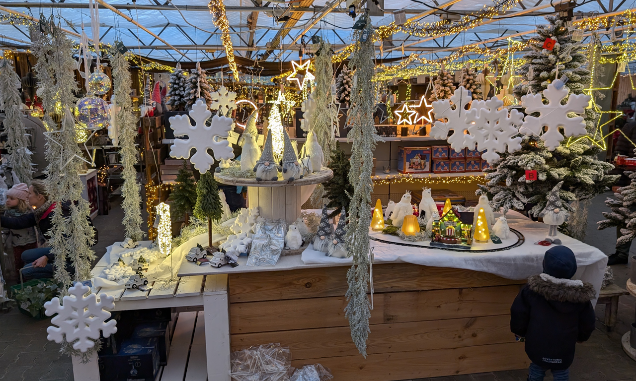 Gutscheinbox Gärtnerei Neiske Winter-Deko