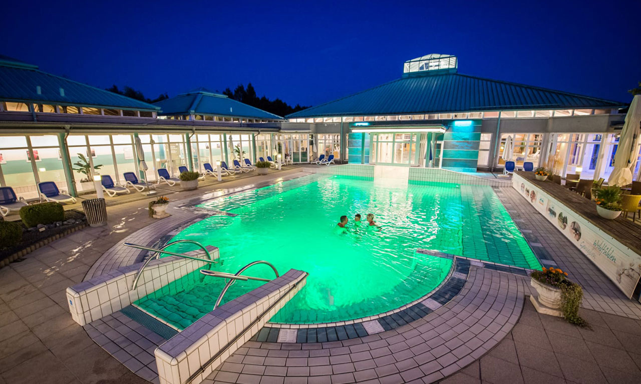 Poolanlage in der Driburg Therme